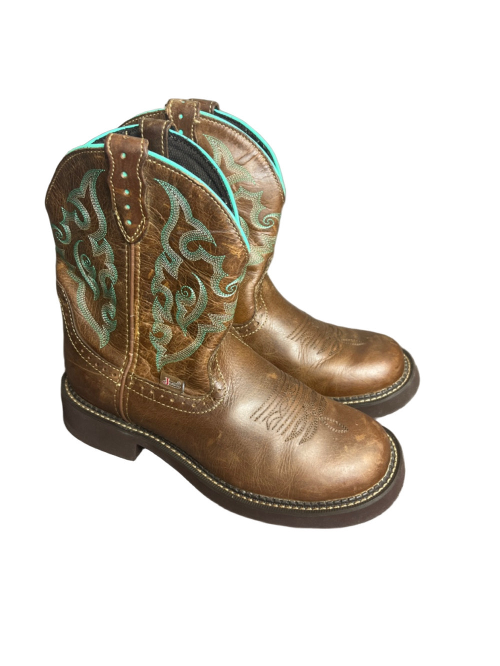 JUSTIN GYPSY women’s ankle boots size 8.5